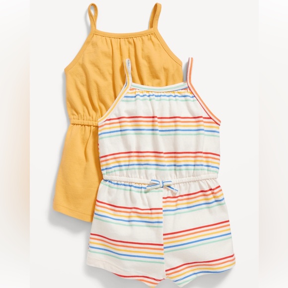 Old Navy 2-Pack Baby Romper 18-24mo - Picture 1 of 2